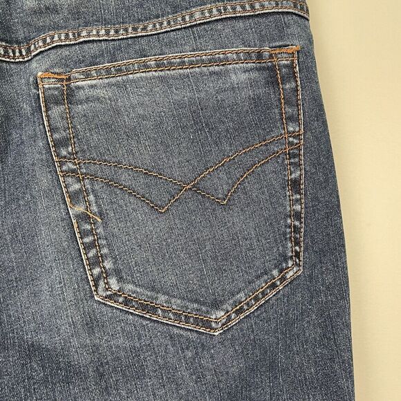 Bullock & Jones Featherweight Jeans Size 35/34 (34x28) Blue Straight Leg Stretch - Picture 8 of 13
